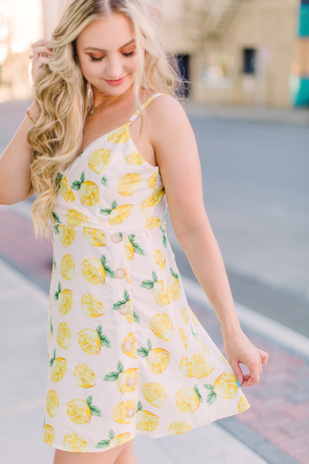 Forever 21 2025 lemon dress