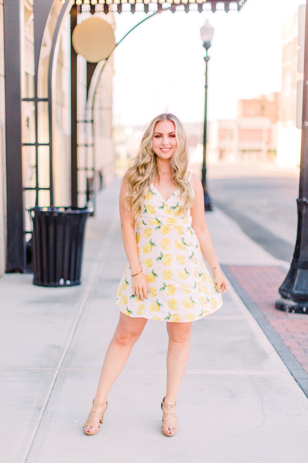 Lemon print clearance dress forever 21